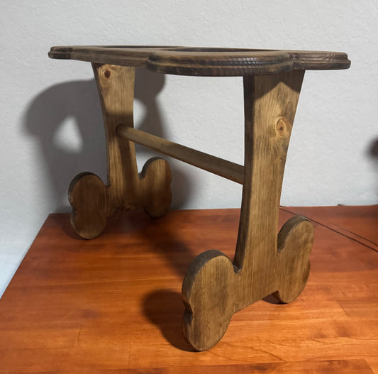 XL Double feeder bone dog bowl