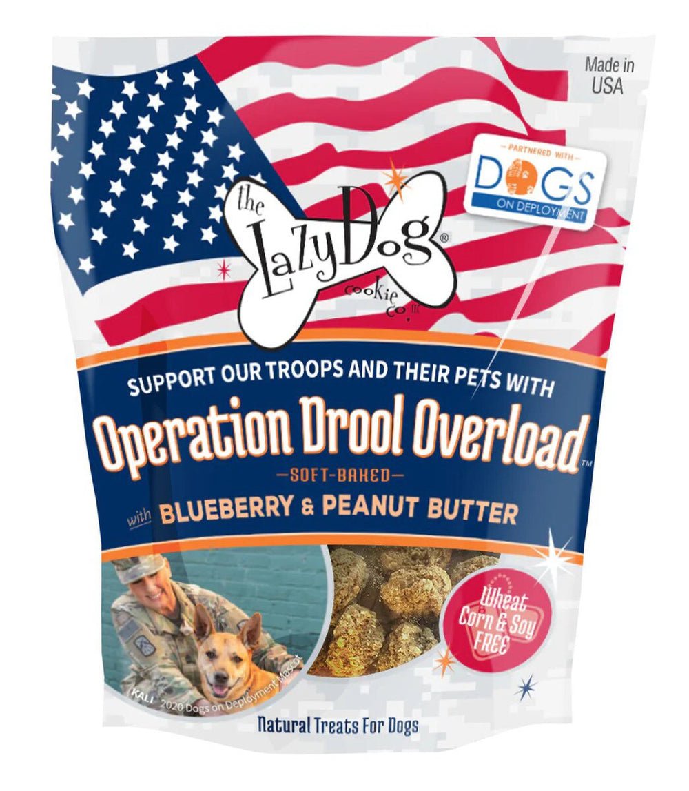 Lazy Dog Operation Drool Overload Dog Treat 5oz - Buzzy Pet Shop