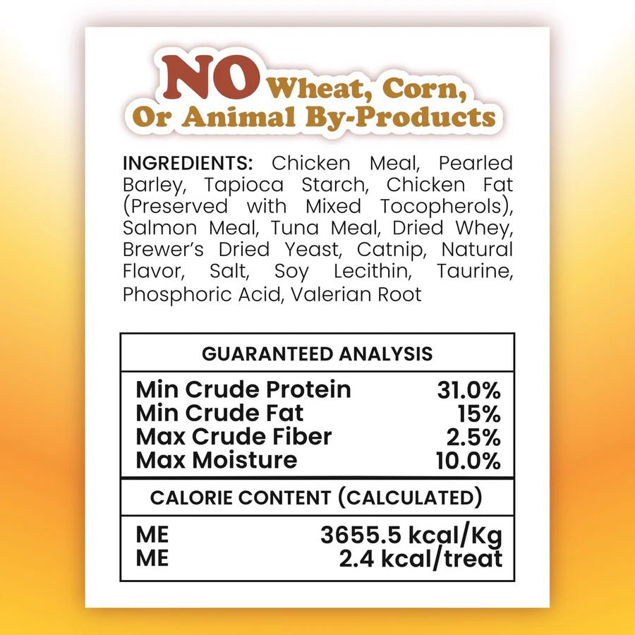 Meowijuana Crunchie Munchie Chicken Cat Treat 3oz - Buzzy Pet Shop