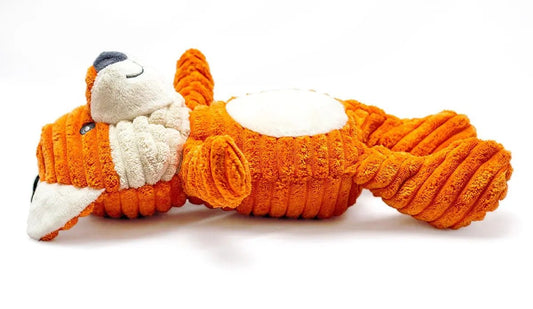 Tuff & Cuddly Fox Plush Dog Toy 12.5" - Buzzy Pet Shop