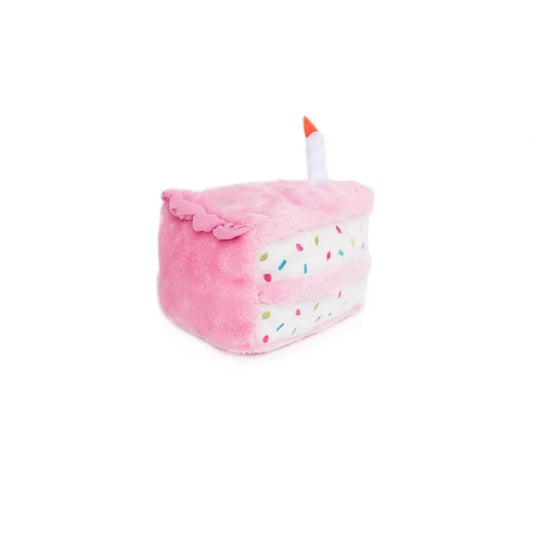ZippyPaws Birthday Cake Pink - Buzzy Pet Shop