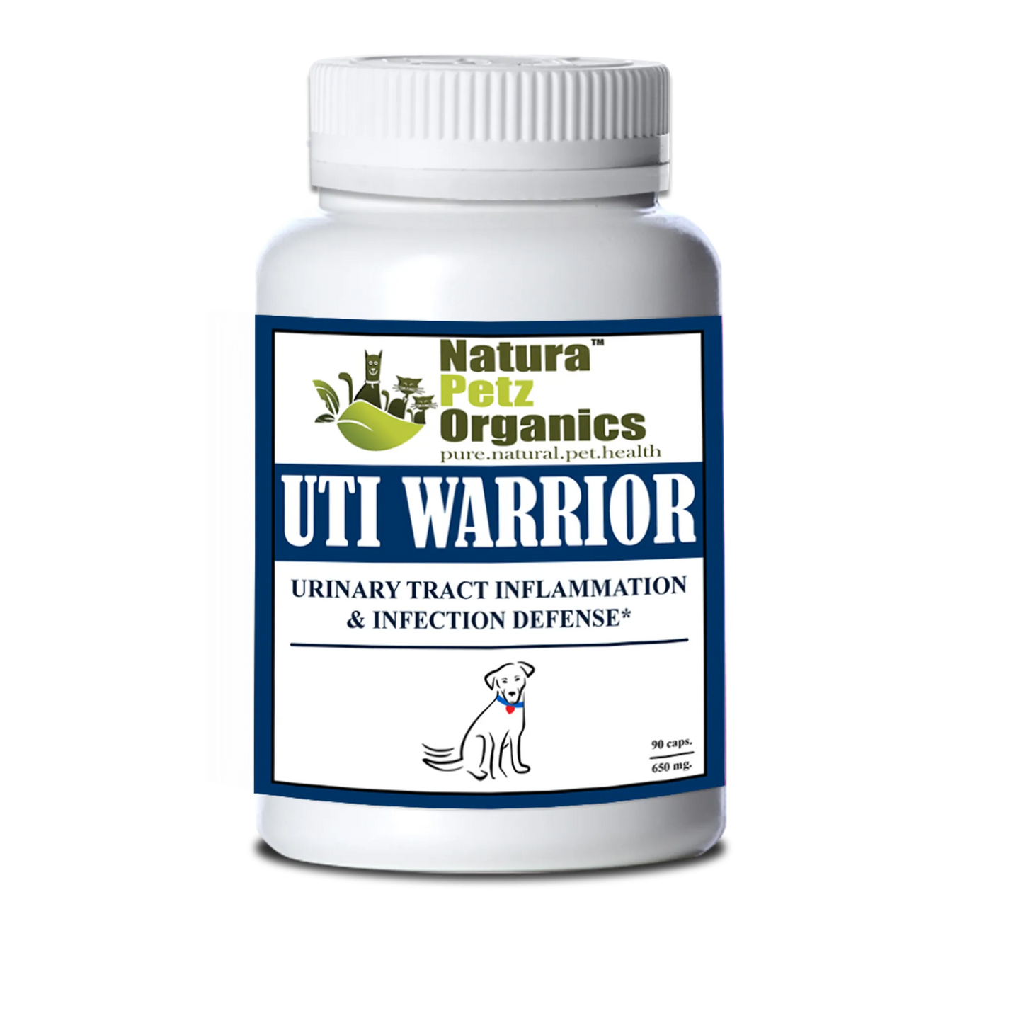 Uti Warrior Max* Urinary Tract Inflammation & Infection Support* Dogs Cats