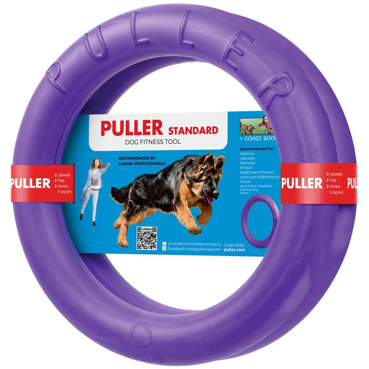 Puller Outdoor Dog Ring Toys   Dog Fetch Toy & Tug of War Dog Toy for