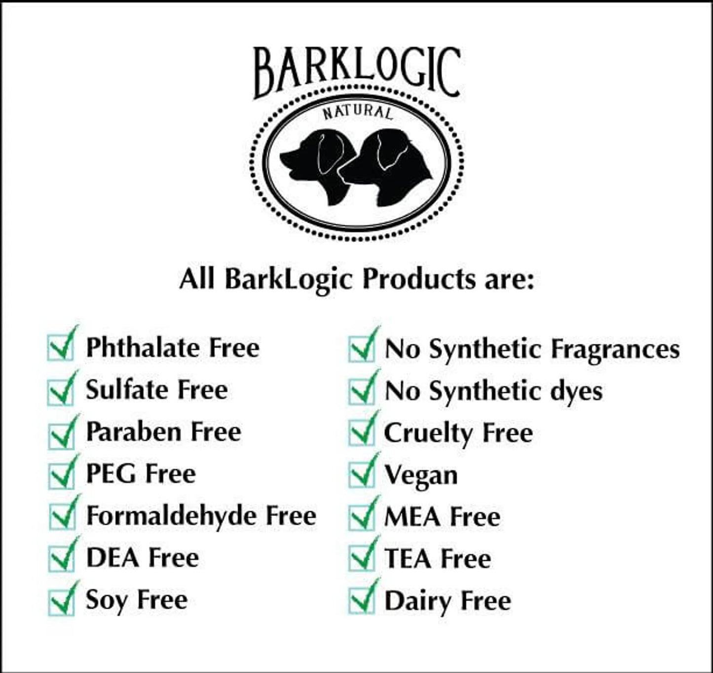 BarkLogic Clean & Clear 2 in 1 Shampoo & Conditioner