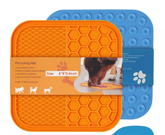 Mat For Dogs Cats Slow Food Bowls New Pet Dog Feeding Food Bowl