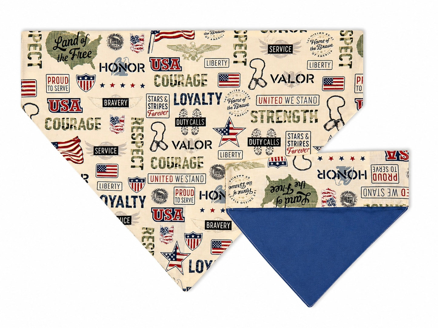 Valor, loyalty, strength