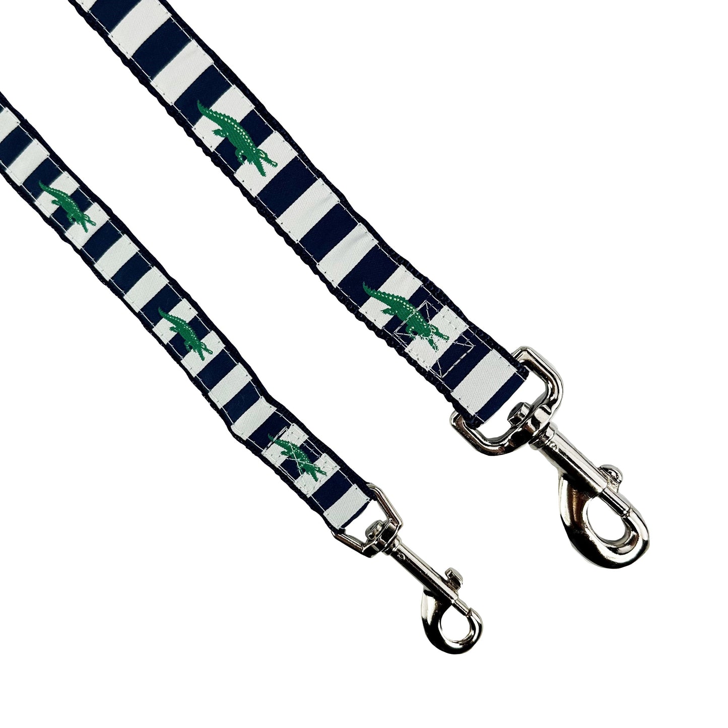 Alligators (Navy) - Dog Leash