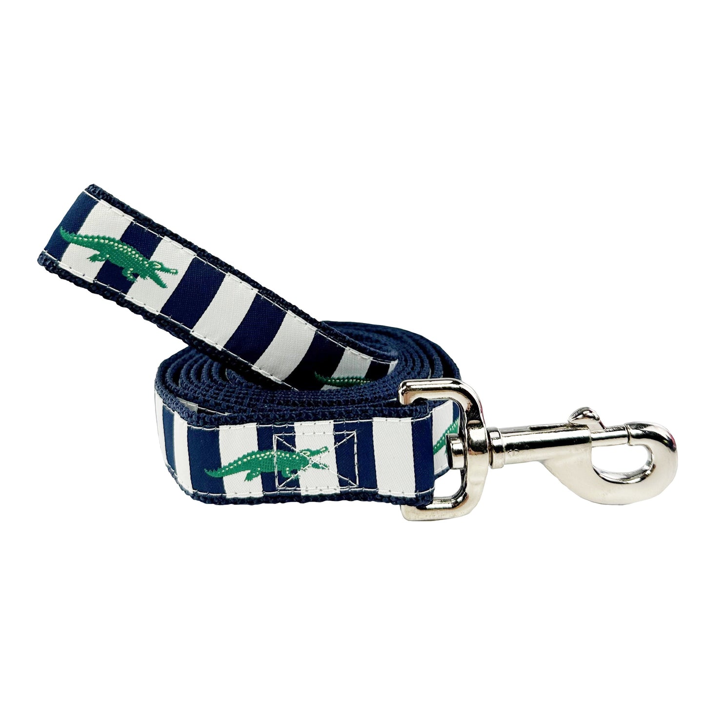 Alligators (Navy) - Dog Leash