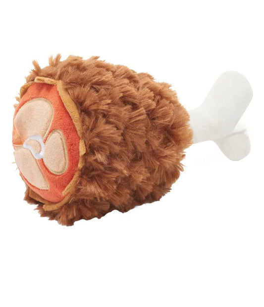 BARK Tavern Turkey Leg Plush Food Dog Toy - Buzzy Pet Shop
