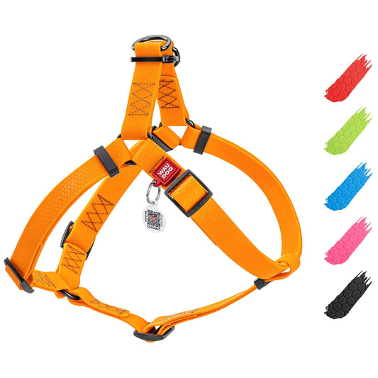 WAUDOG Waterproof Dog Harness   Adjustable Dog Harness for Large Dogs