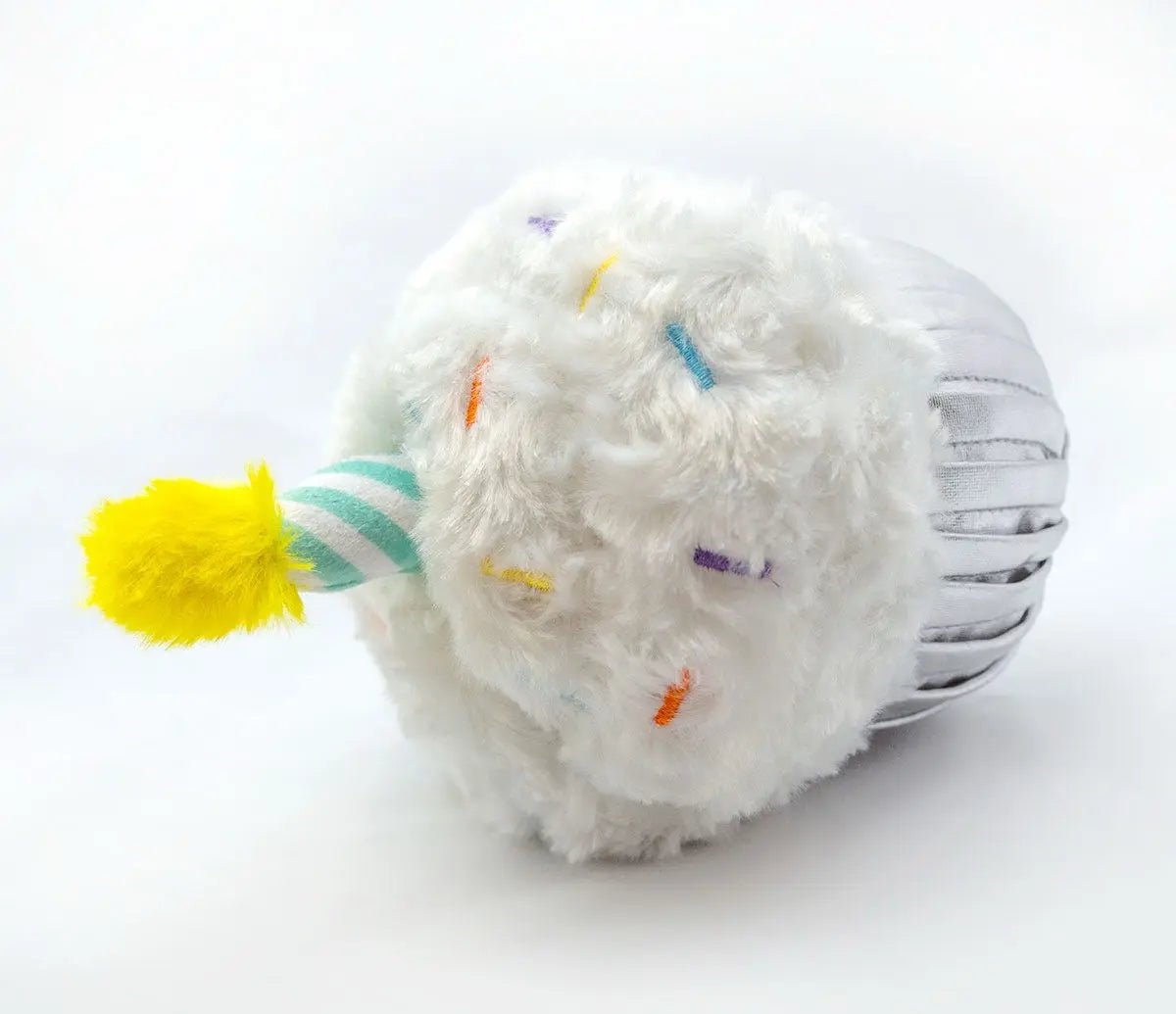 Birthday Cupcake Plush Dog Toy 7" - Buzzy Pet Shop