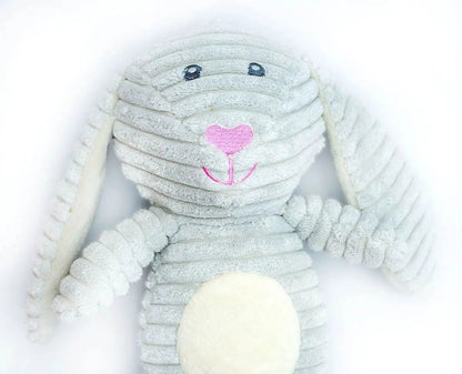 Bunny Plush Dog Toy 12.5” - Buzzy Pet Shop