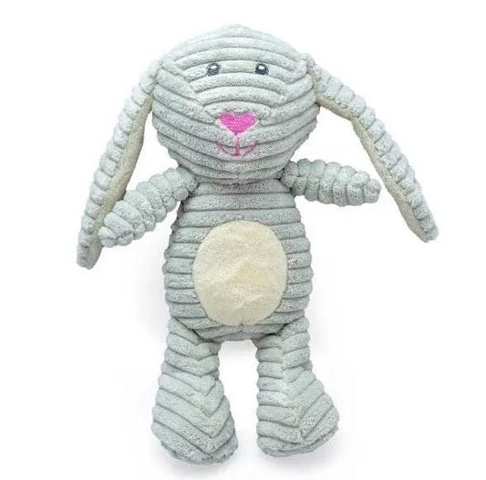 Bunny Plush Dog Toy 12.5” - Buzzy Pet Shop