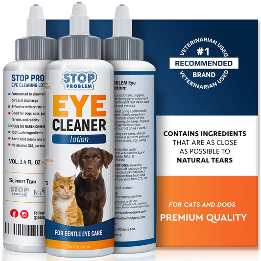 All Pets Eye Wash Drops for Relieve Pink Eye Allergies Symptoms