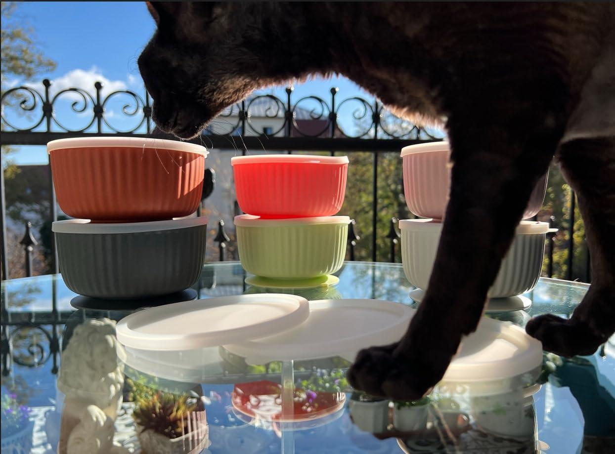 Silicone Lids for Pet Food Bowls Can Lids for Dog Food Cat Food Can