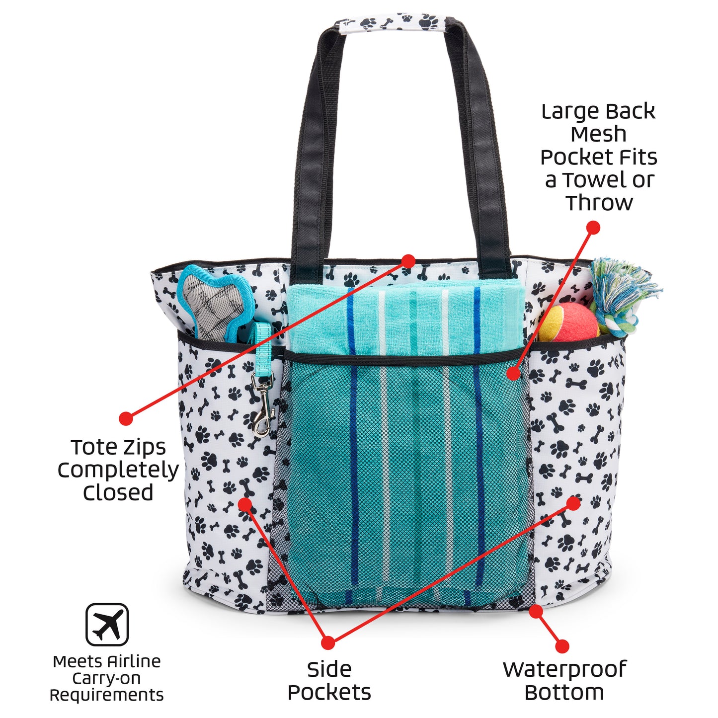 Mobile Dog Gear Dog Essentials Tote Bag