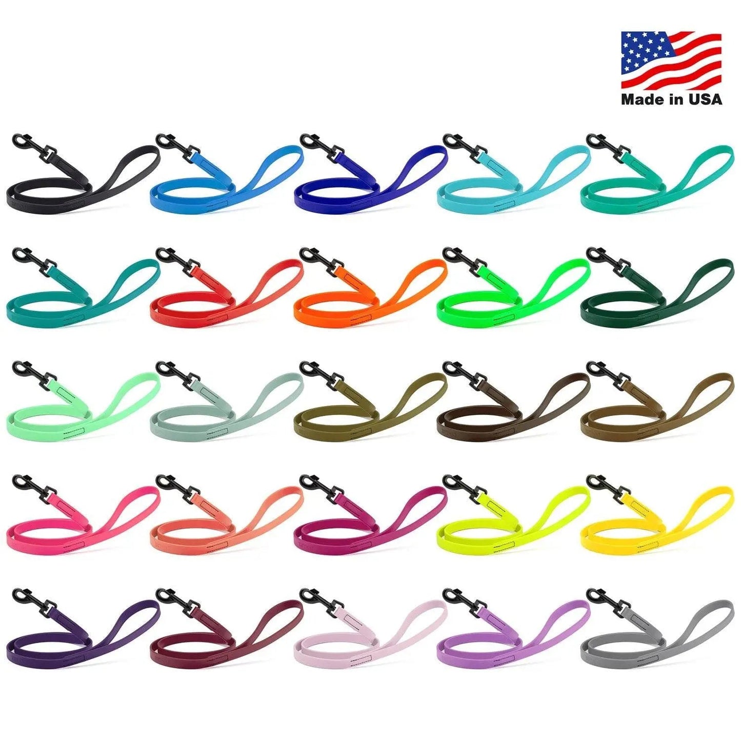 Dogline Biothane Waterproof Leash - Buzzy Pet Shop