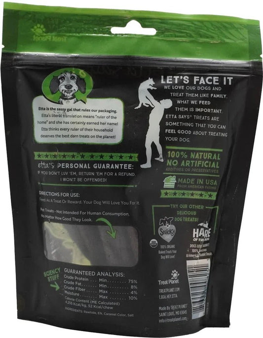 Etta Says! Chew Premium Crunchy Elk Dog Chew 4.5oz - Buzzy Pet Shop