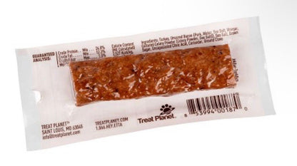 Etta Says! Meat Snack Bar Turkey + Bacon Dog Chew 1.5oz - Buzzy Pet Shop