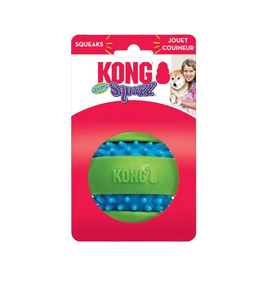 KONG® Squeezz Goomz Ball Dog Chew Toy Large - Buzzy Pet Shop