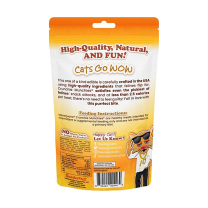 Meowijuana Crunchie Munchie Chicken Cat Treat 3oz - Buzzy Pet Shop