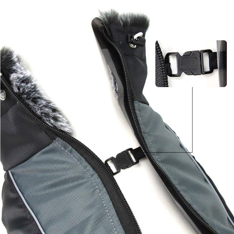 Thick Dog Coat Clothes Reflective Dogs Harness Clothes Vest Waterproof