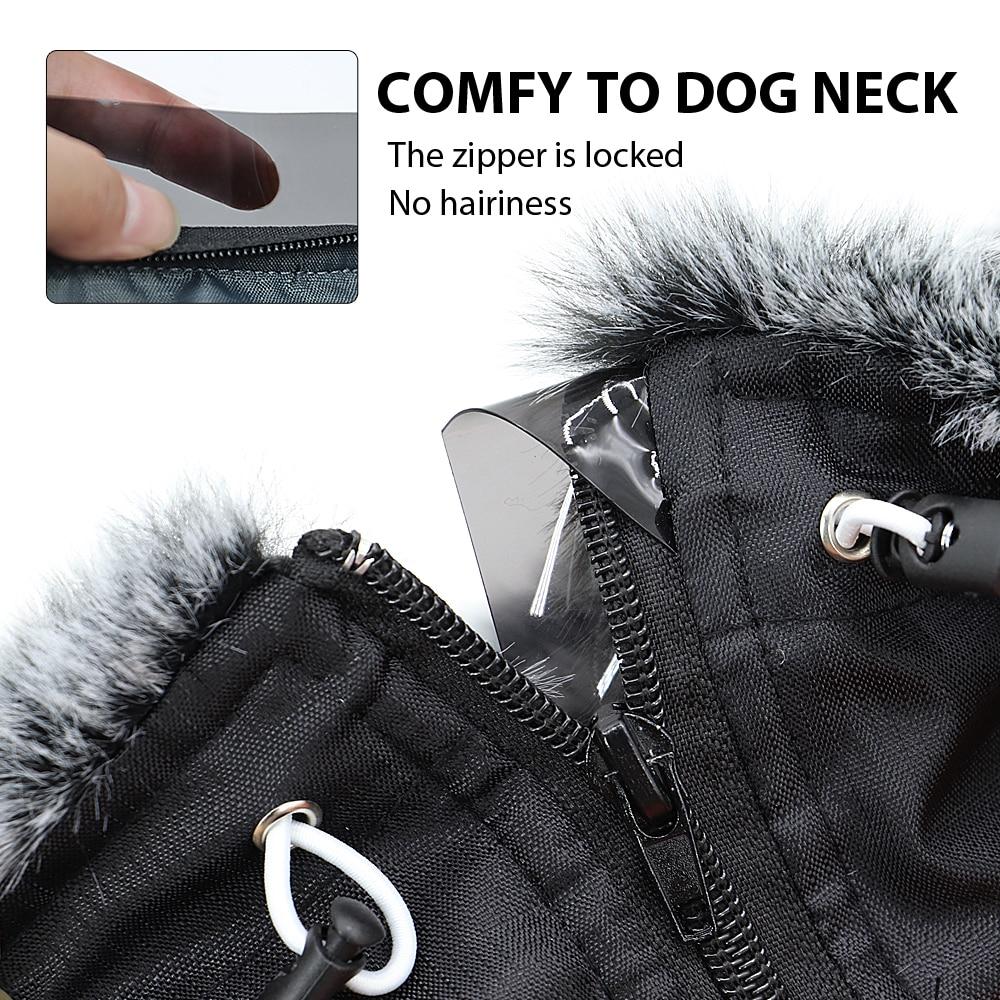 Thick Dog Coat Clothes Reflective Dogs Harness Clothes Vest Waterproof