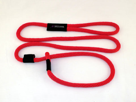 Soft Lines P20606RED Dog Slip Leash 0.37 In. Diameter By 6 Ft. - Red