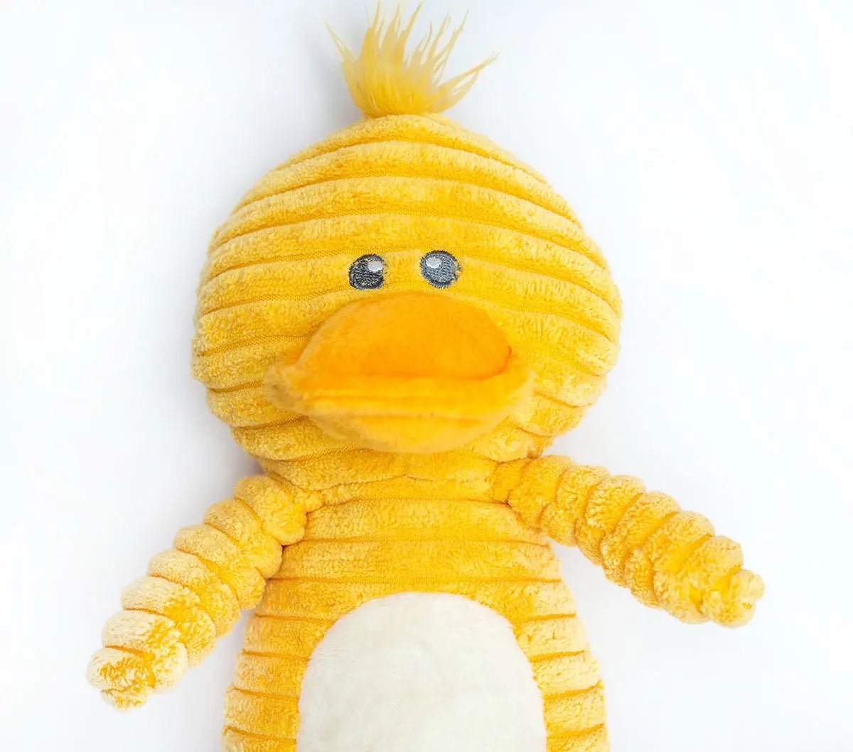 Tuff & Cuddly Duck Plush Dog Toy 12.5" - Buzzy Pet Shop