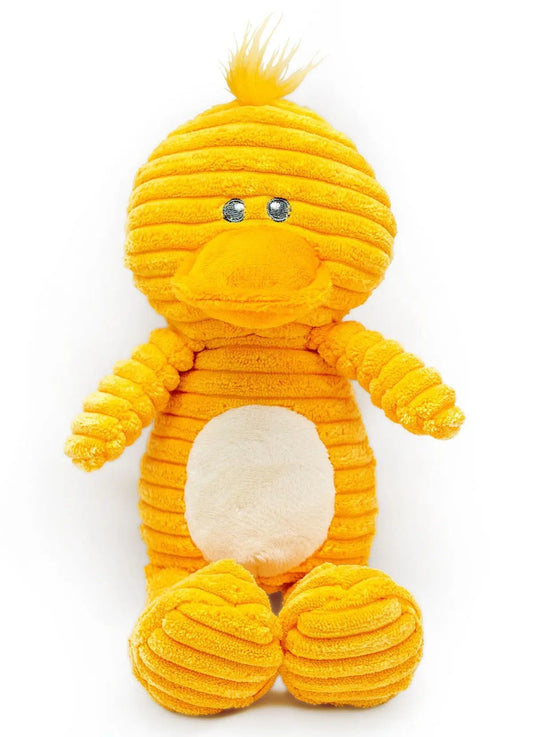 Tuff & Cuddly Duck Plush Dog Toy 12.5" - Buzzy Pet Shop