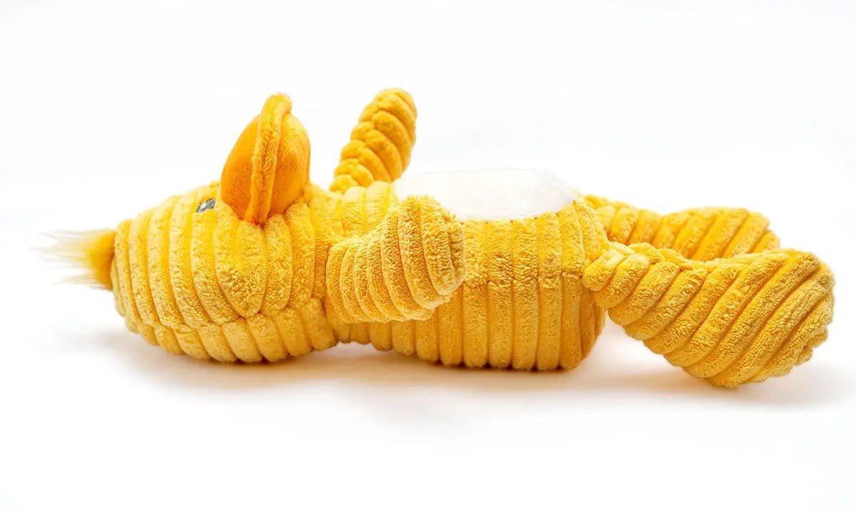Tuff & Cuddly Duck Plush Dog Toy 12.5" - Buzzy Pet Shop