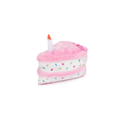 ZippyPaws Birthday Cake Pink - Buzzy Pet Shop